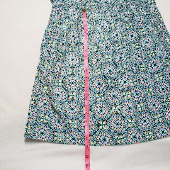 J. Crew Factory Dress Womens 12 Green Mini Seaside Cami Pockets Spaghetti Strap - Picture 6 of 16